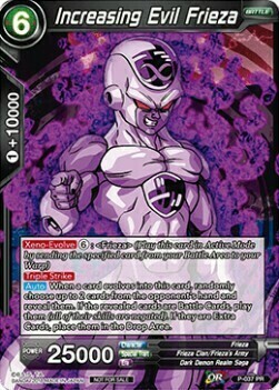 Increasing Evil Frieza Card Front