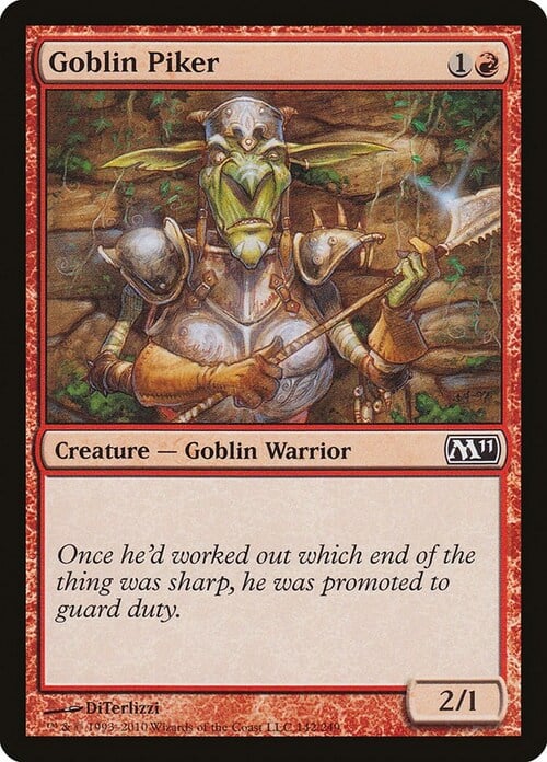 Picchiere Goblin Card Front