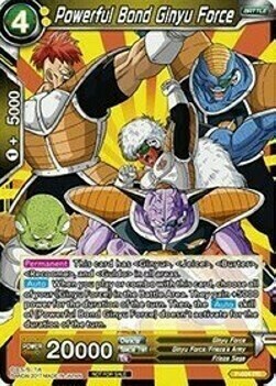 Powerful Bond Ginyu Force Card Front