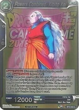 Powers Combined, Kibito Kai Card Front