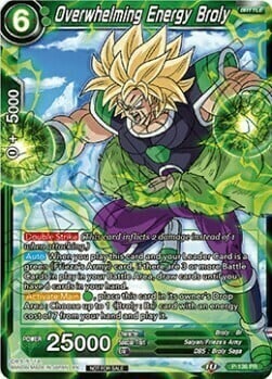 Overwhelming Energy Broly Card Front