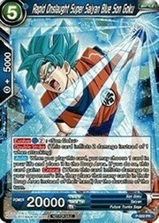 Rapid Onslaught Super Saiyan Blue Son Goku