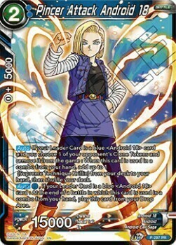Pincer Attack Android 18 Card Front
