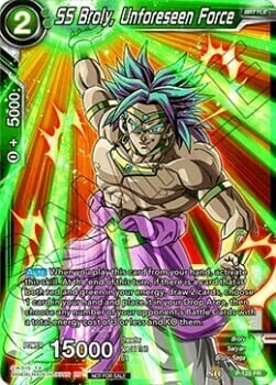 SS Broly, Unforeseen Force Card Front