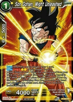 Son Gohan, Might Unleashed Card Front