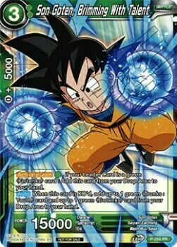 Son Goten, Brimming With Talent Card Front