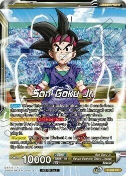 Son Goku Jr. // SS Son Goku Jr., Scion of the Lineage Card Front