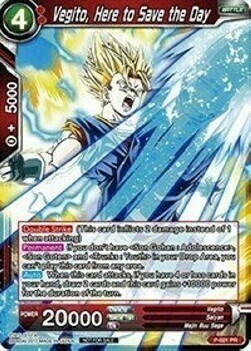 Vegito, Here to Save the Day Card Front