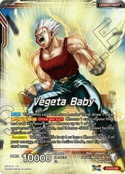 Vegeta Baby // Saiyan Power Vegeta Baby Card Front