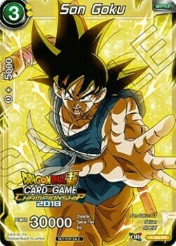 Son Goku Card Front