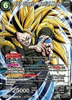 SS3 Gogeta, Martial Melee Card Front