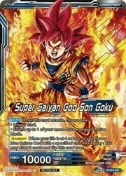 Super Saiyan God Son Goku // SSGSS Son Goku, Soul Striker Reborn