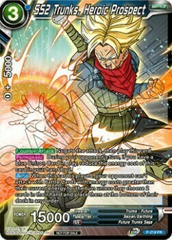 SS2 Trunks, Heroic Prospect Card Front