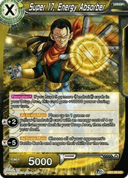 Super 17, Energy Absorber Card Front