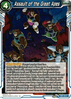 Assault of the Great Apes Card Front