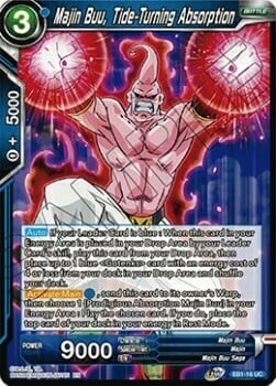 Majin Buu, Tide-Turning Absorption Card Front