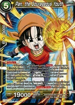 Pan, the Courageous Youth Card Front