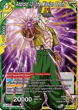 Android 13, the Mission Begins Card Front
