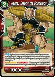 Nappa, Testing the Opposition