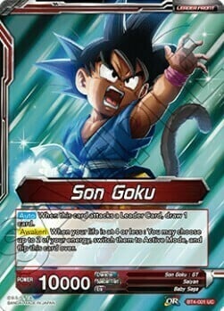 Son Goku // Energy Burst Son Goku Card Front