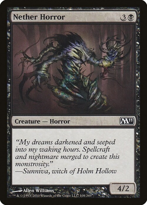 Nether Horror Card Front