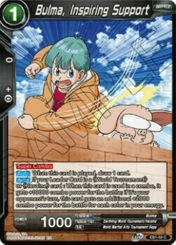Bulma, Inspiring Support Card Front