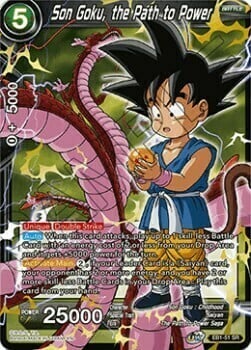 Son Goku, the Path to Power Card Front