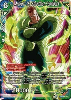 Android 16, Steadfast Comeback Card Front