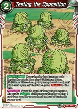 Testing the Opposition Card Front