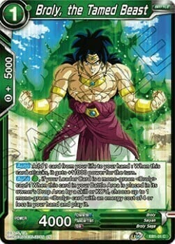 Broly, the Tamed Beast Card Front