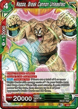 Nappa, Break Cannon Unleashed Card Front