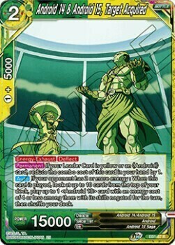 Android 14 & Android 15, Target Acquired Card Front