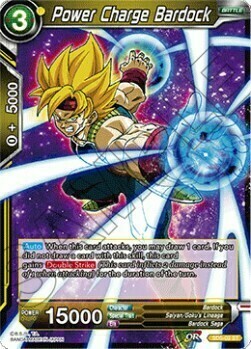 Power Charge Bardock Card Front