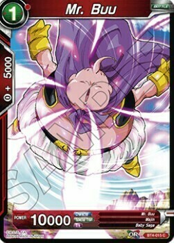 Mr. Buu Card Front