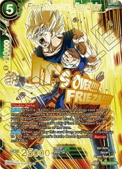 Final Showdown Son Goku Card Front