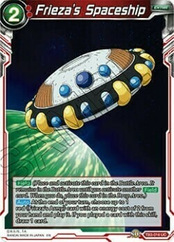 Frieza's Spaceship Card Front