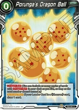 Porunga's Dragon Ball Card Front