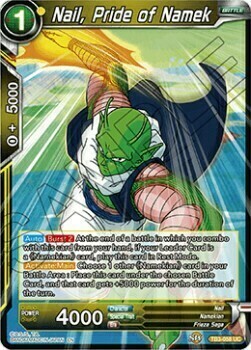 Nail, Pride of Namek Card Front