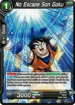 No Escape Son Goku Card Front