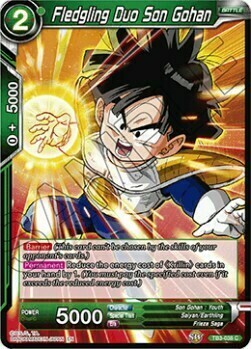 Fledgling Duo Son Gohan Card Front