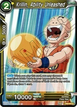 Krillin, Ability Unleashed Card Front