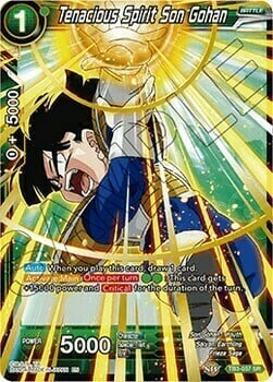 Tenacious Spirit Son Gohan Card Front