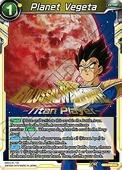 Planet Vegeta Card Front