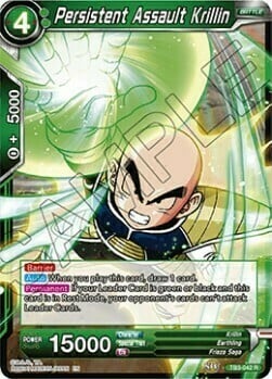 Persistent Assault Krillin Card Front
