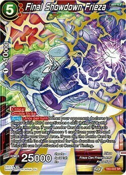 Final Showdown Frieza Card Front