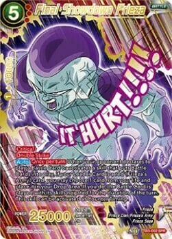 Final Showdown Frieza Card Front