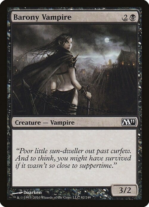 Vampira Baronessa Card Front