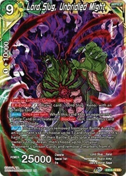 Lord Slug, Unbridled Might Card Front