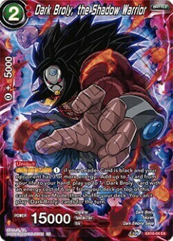 Dark Broly, the Shadow Warrior Card Front