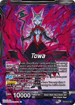 Towa // Towa & Mechikabura, Dark Conjurers Card Front